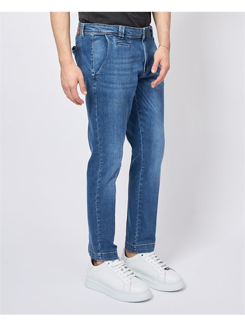 Jeans uomo Yes Zee lavaggio medio YES ZEE | P630-F306J711